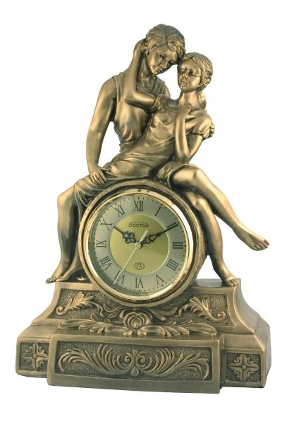 Скульптурные часы из полимерных смол Восток К4504-1 фото 1