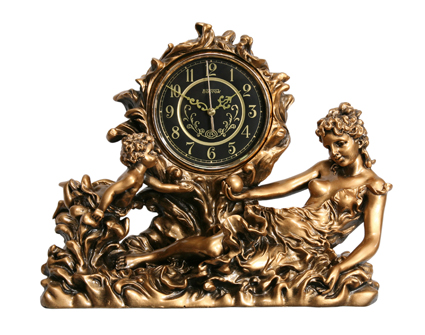 Скульптурные часы из полимерных смол Восток К4534-1-1 фото 1